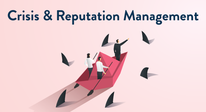 Crisis and reputation management illustration